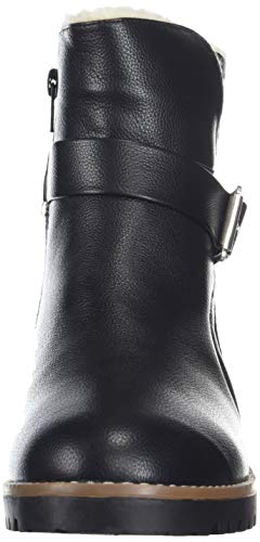 Nautica Women's Winter Boots - Ladies Faux Fur Lined Mid Calf Zipper Snow Riding Shoes2