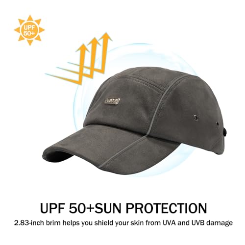 Image of Baseball Cap for Women Men - Adjustable Size Hat | Sun Protection,Colourfast,Moisture Wicking,Ponytail Hole,Wrinkle Free