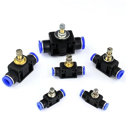 Conector rápido LSA8 para regular la presión de tuberías sin fugas de aire 3