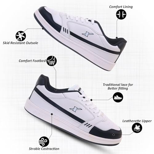 Image of SPARX Men's Casual Shoes SM-1107| Lightweight, Stylish & Comfortable Lace-Up Sneakers