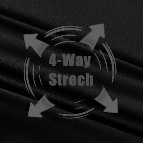 Stretch Active Pants for Men Comfyfit Unisex Quick Drying Pants Plus Size Lightweight Pant with Zipper Pocket4