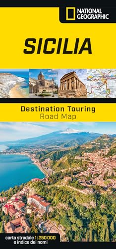 Sicilia. Road Map. Destination Touring 250.000