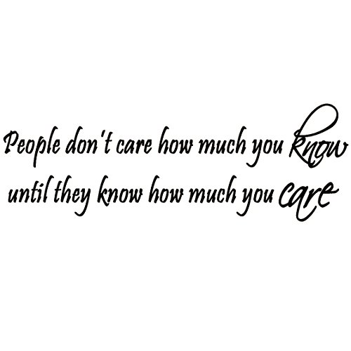 VWAQ People Don't Care How Much You Know Until They