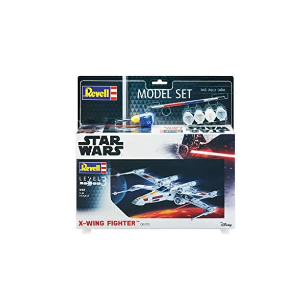 Revell RV66779 Star Wars 66779 X-Wing Fighter Science Fiction Bausatz 1:57 – Bild 3