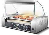 Ce gril à hot-dog portable est le moyen le plus simple et le plus rapide de griller pour les fêtes, les barbecues, les comptoirs de restauration rapide et les délicieux dîners de famille.