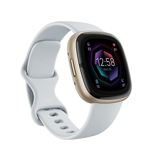 Google Fitbit Sense 2 Health and Fitness Smartwatch with built-in GPS, advanced health features, up to 6 days battery life - Compatible with iOS 15 or higher & Android OS 9.0 or higher