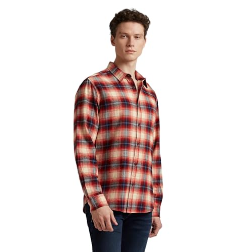Image of Pepe Jeans Men's Regular Fit Full Sleeve Checkered Cotton Casual Shirt | Check Shirt for Man | Smart & Stylish | Multiple Styles | Mens Casual Shirts
