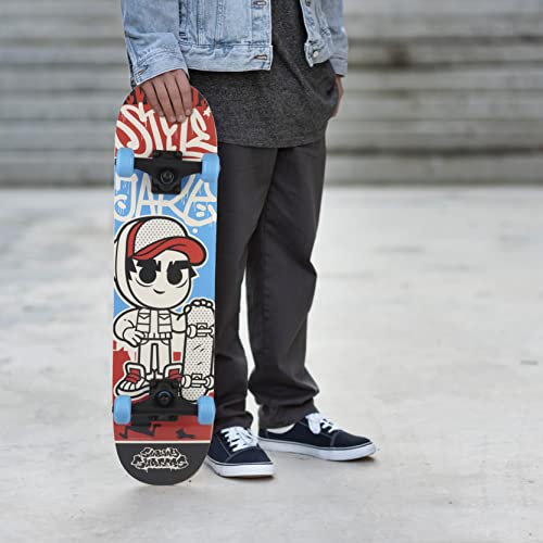 Sakar Subway Surfer Jake 31" Complete Cruiser Skateboard For Commuting, Cruising, And Tricks, Great For Kids & Teens #TOP5