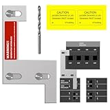 Generator Interlock Kit Compatible with ITE,Gould and Murray 150or 200Amp Panel，for Siemens 150 Amp Panel，1 1/4 Inch Spacing Between Main Circuit Breaker and Generator Circuit Breaker，Interlock