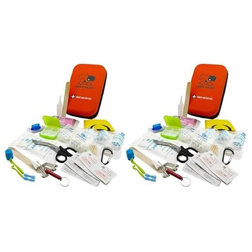 Dog First Aid Kit with 40+ Supplies