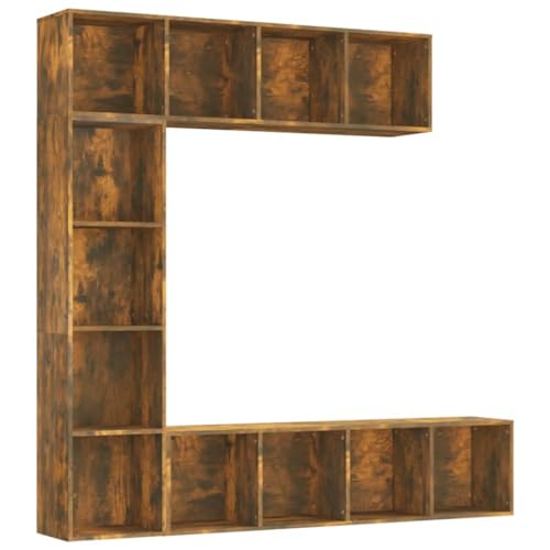 Libreria versatile: questo scaffale multifunzionale può essere posizionato orizzontalmente sul pavimento o montato verticalmente o orizzontalmente sulla parete, rendendolo una scelta eccellente per il tuo spazio abitativo. Il suo design elegante si abbina a vari stili di arredamento fornendo ampio spazio per libri, piante e altro ancora. Perfetto per organizzare e migliorare il tuo ambiente domestico.