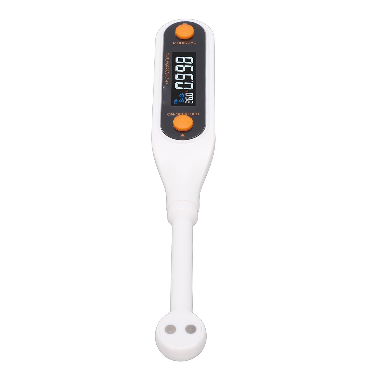 Naroote Tester Digitale di Salinità Alimentare 5 in 1, Misuratore Elettronico di Salinità da Cucine, Supporta La Misurazione di Tds, Ec, S. Temperatura, per Zuppe di Carne