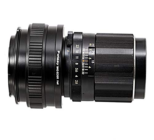 Image of Fotasy M42 Lens to Canon EOS R Mount Helicoid Adapter, M42 EOS RF Macro Focusing Helicoid Extention Tube, M42 EOS R Adapter, fits 42mm Screw Mount Lens & Canon EOS R Mirrorless Camera EOS R /EOS RP