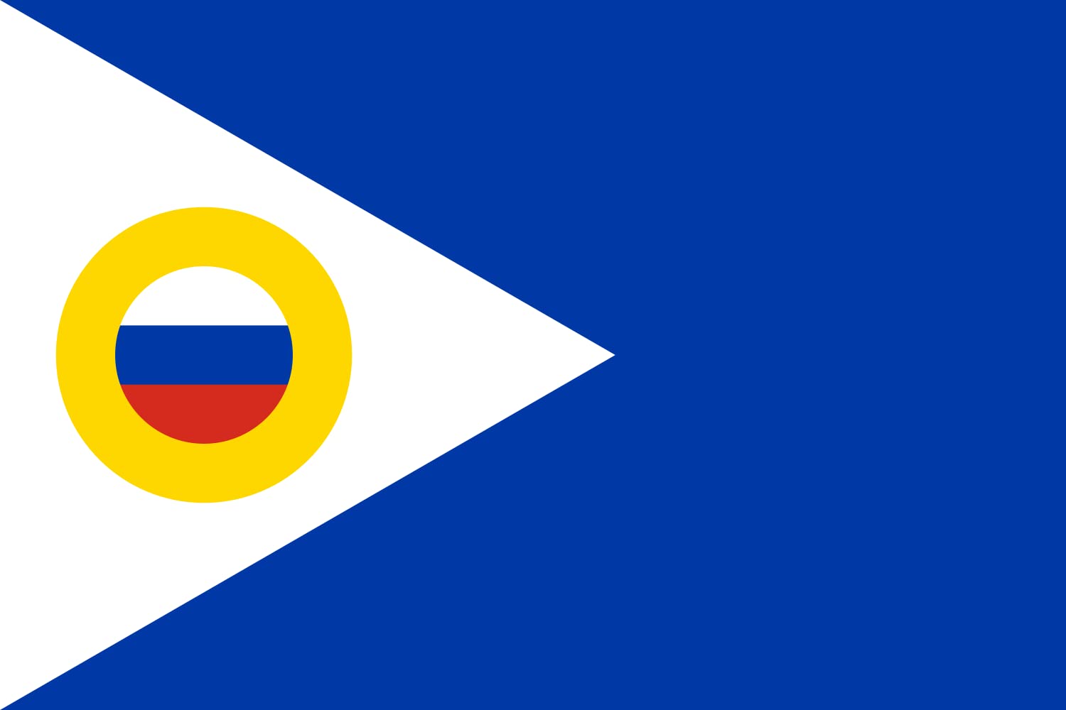 Drapeau XL Chukotka pour pavillon extérieur et rassemblements culturels