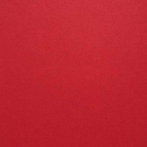 Red Hot Red Cardstock Paper - 12 X 12 Inch 100 Lb. Heavyweight Cover - 25 Sheets From Cardstock Warehouse #TOP1