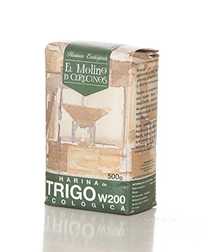 Harina de Trigo Ecológica Blanca W-200 (0.5 Kg)