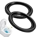 2Pcs RV Toilet Seal, Toilet Flush Ball Seal Gasket Replacement 385311658 for Dometic 300, 310, 320, are Made of Wear-Resistant Rubber and Solve The Problems of Water Leakage and Unpleasant Odors