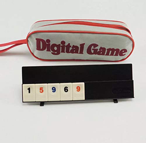 Iq Toys 106 Tiles Travel Rummy In A Strong Travel Bag - For 2-4 Players #TOP1