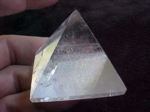 Gemqz D3816 Clear Quartz Pyramid Nice Brazil !!!