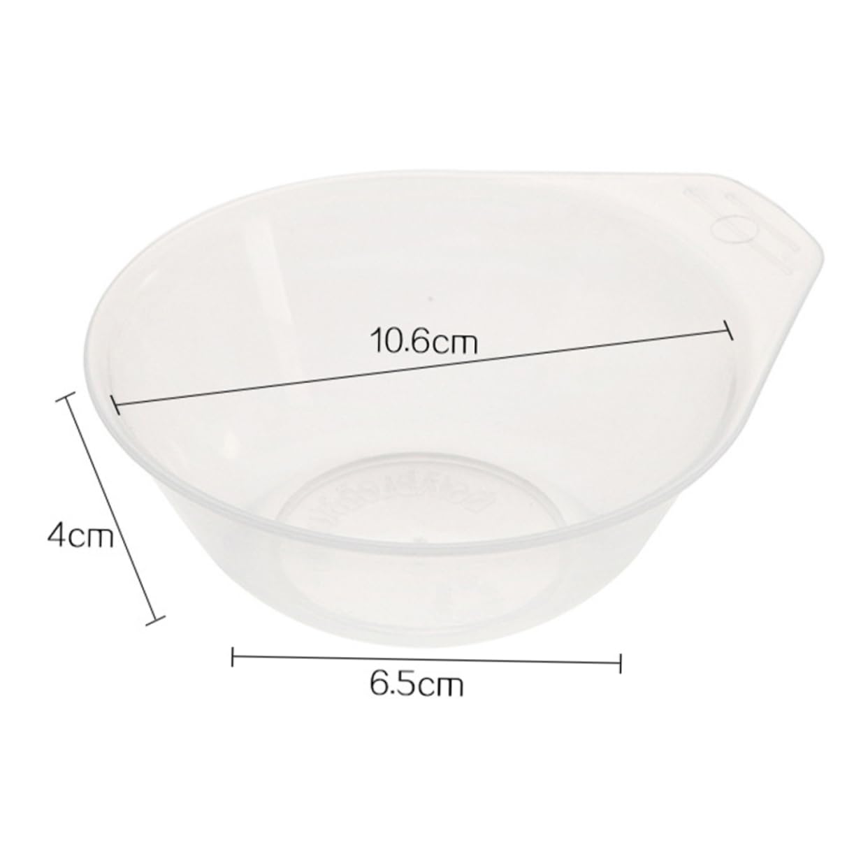 Alipis Set of 4 Little Bowls Portable Soup Bowls Mini Tableware Outdoor Reusable Plastic Ideal for Salads Noodles Grains Fruits Versatile for Parties Camping