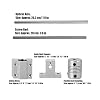Zerone T8 Guide Screw Kit with Shaft Coupling 200mm Horizontal Optical Axis & 8mm Guide Screw Rail Shaft Support Pillow Block Bearings Industrial Combination 3D Printer Parts and