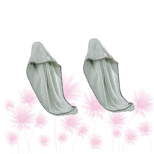 Balacoo 4 Pçs Turbante De Cabelo Envoltório De Secagem Rápida Touca De Cabelo Toalha Seca De Cabelo