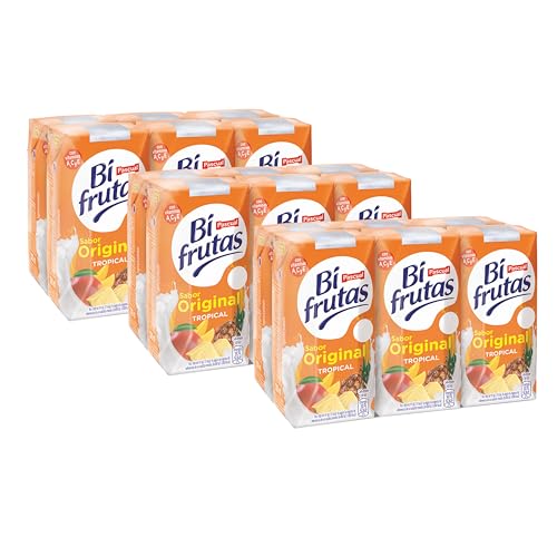 Pack 3 uds. Pascual Zumo Tropical Original Bifrutas - 18 x 200 ml.