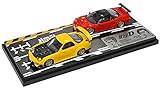 MODELER'S 1/64 頭文字D セットVol.3 高橋啓介RX-7 (FD3S) & 北条豪NSX (NA1) 完成品 MD64203