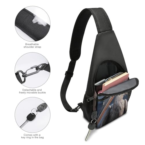 Bolso Sling para mujer y hombre mochila pequeña para senderismo miniatura 3