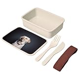 labrador sable bebe Couverts inclus : Pour votre plus grand confort, cette boîte à lunch est livrée avec des couverts pratique qui se range grace au ruban élastique également fournis.