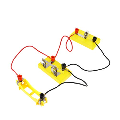 VILLCASE FÃ­sica CiÃªncia LaboratÃ³rio Circuito BÃ¡sico Aprendizagem Kit de IniciaÃ§Ã£o CientÃ­fica
