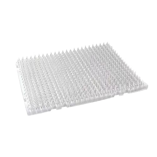 FewNvWa Cat Scat Mat Clear Prickle Strips Thorn Pad Cat Spikes Mat Pet Deterrent Mat