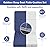 IPYNBAP Outdoor Seat Cushion Set 24 x 24 x 4 Inch, Outdoor Cushions for Patio Furniture, Waterproof & Fade Resistant Outdoor Chair Cushions, Deep Seat Cushions with Removable Cover, Navy Blue