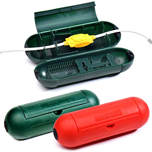 3 Pack Electrical and Extension Cord Protective Cover Set | Indoor Outdoor Water-resistant