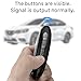 Yonmcfn Key fob Cover Compatible with Hyundai 2024 2025 Tucson Elantra Santa Fe Kona Sonata IONIQ 4-5-7 Buttons Remote Smart Key,TPU Protective case (Black)