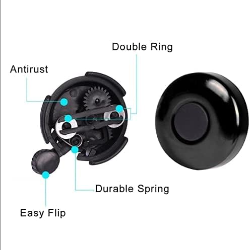 Image of GRS Durable Ultra-Loud Cycle Bell for Bicycle Metal Horn | Trending Kids Cycle Bell | Easy-to-Fit Handlebar Bell for Boys & Girls | Loud Sound for Road Safety & Fun