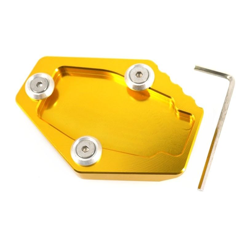 Plaque support béquille moto anti-enfoncement pour Monster 821 et 1200