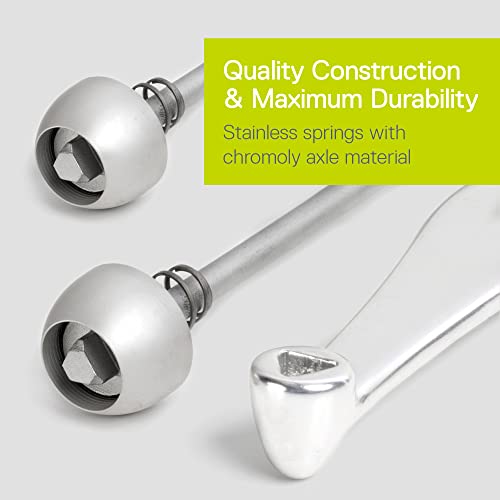 Delta Skewers Hublox Quick Release Bolts - Silver - image 4