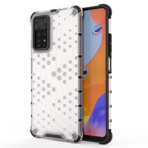 Image of Prime Retail Hard PC Back Case Cover for Mi Note 11 Pro /Note 11 Pro Plus 5G Anti Slip Ultra Thin Shockproof Reinforced Corners (Transparent)