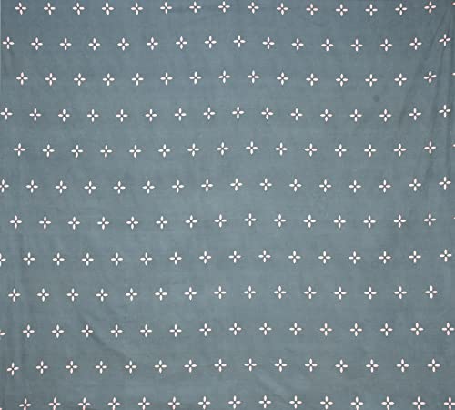 Image of KAWI Elastic Fitted Bedsheets Queen Size (60 inchx78 inch) Cotton Feel Dpuble Bed, 2 Pillow Covers 200TC - Dark Grey