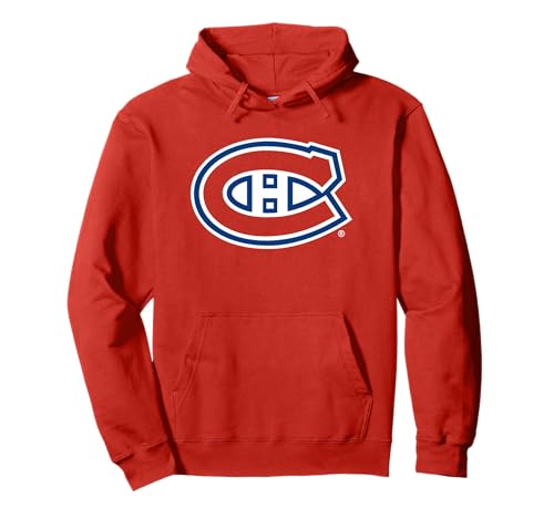 Montreal Canadiens Icon Red Officially Licensed Pullover Hoodie