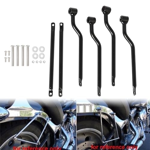 Rangement pour moto et support de fixation latérale stable - 2