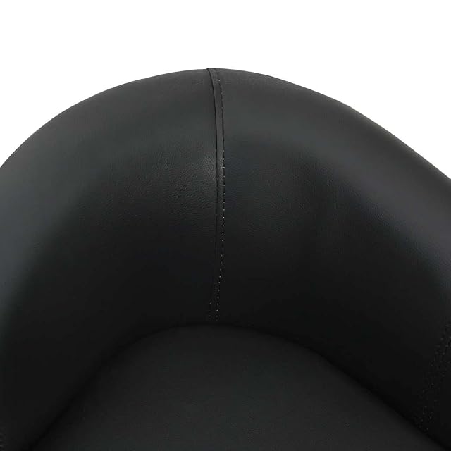 Foto 4 de 8 de vidaXL Sofá para Perros Cuero sintético Negro 67x41x39 cm