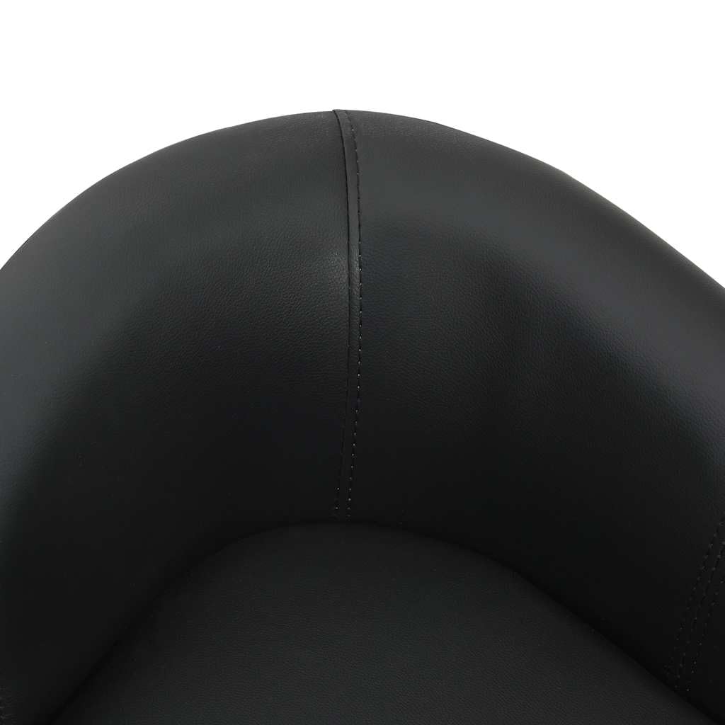 vidaXL Hundesofa Schwarz 67x41x39cm Kunstleder Hundecouch Hundebett Haustier