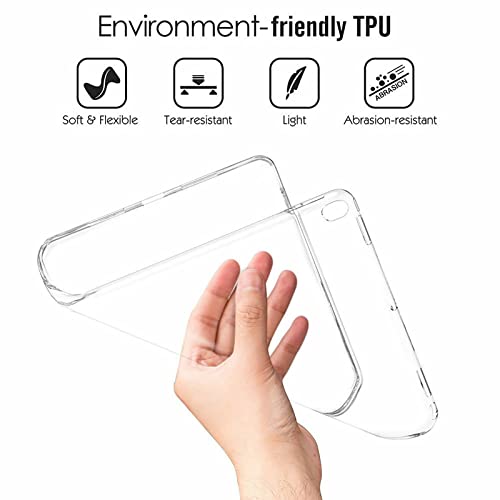 Clear Case For iPad Pro 11 inch 2022, 2021, 2020 (4th, 3rd, 2nd Generation) Soft TPU Case, Transparent Back Cover - Image 3