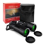 ⭐Einfache Einstellung und präzise Fokussierung: Das Fernglas ist mit einem Mittelachsen-Fokussierrad und einem Parallaxen-Einstellrad ausgestattet. Die Augenmuschel kann zur schnellen Einstellung auf und ab gedreht werden. Benutzer mit oder ohne Brille können bequem zuschauen. Das verbesserte Augenmuscheldesign und der mitgelieferte Objektivdeckel sind sehr einfach zu bedienen.