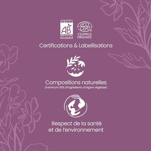 Belle&Bio Duschpflege, nährend, Textur, lateszierendes Öl, Cosmos-zertifiziert von Ecocert, 100 ml