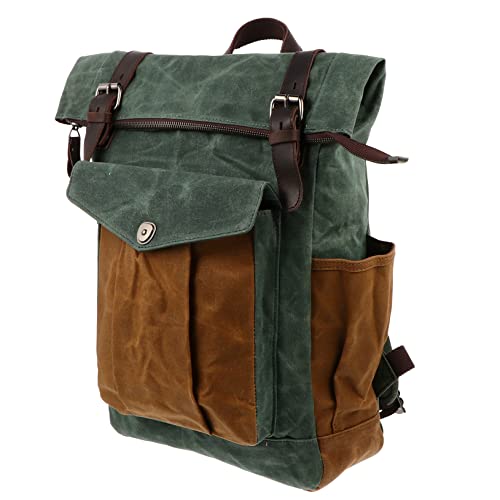 Toile cirée imperméable grand volume : le sac vintage idéal en camping