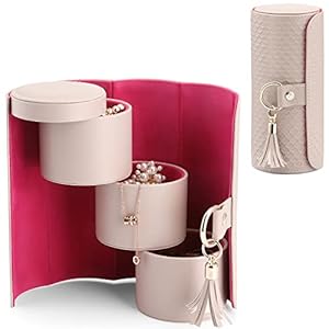 Vlando Jewelry Case, Small Travel A...