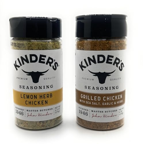 Kinder's Seasonings & Rubs - 2 bottles (Grilled Chicken 6oz